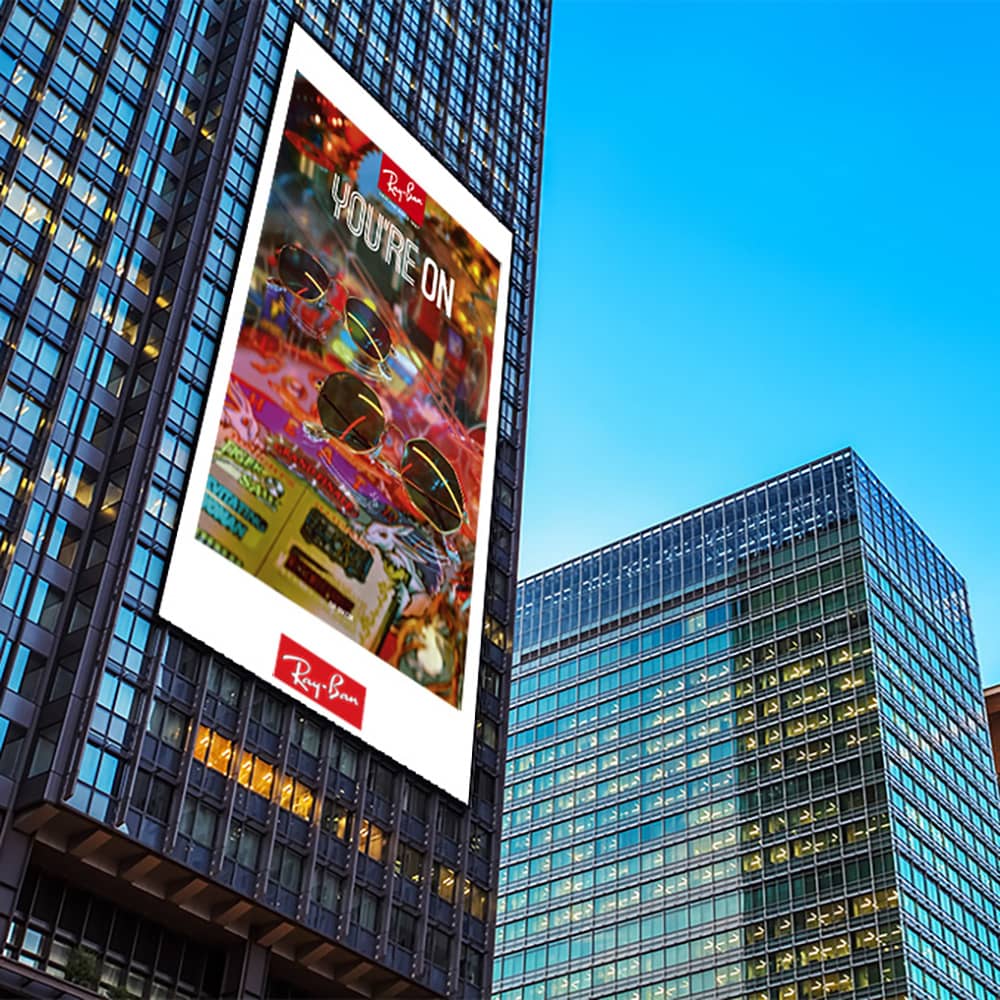 Outdoor LED Professional Video Wall Display Digital Signbox